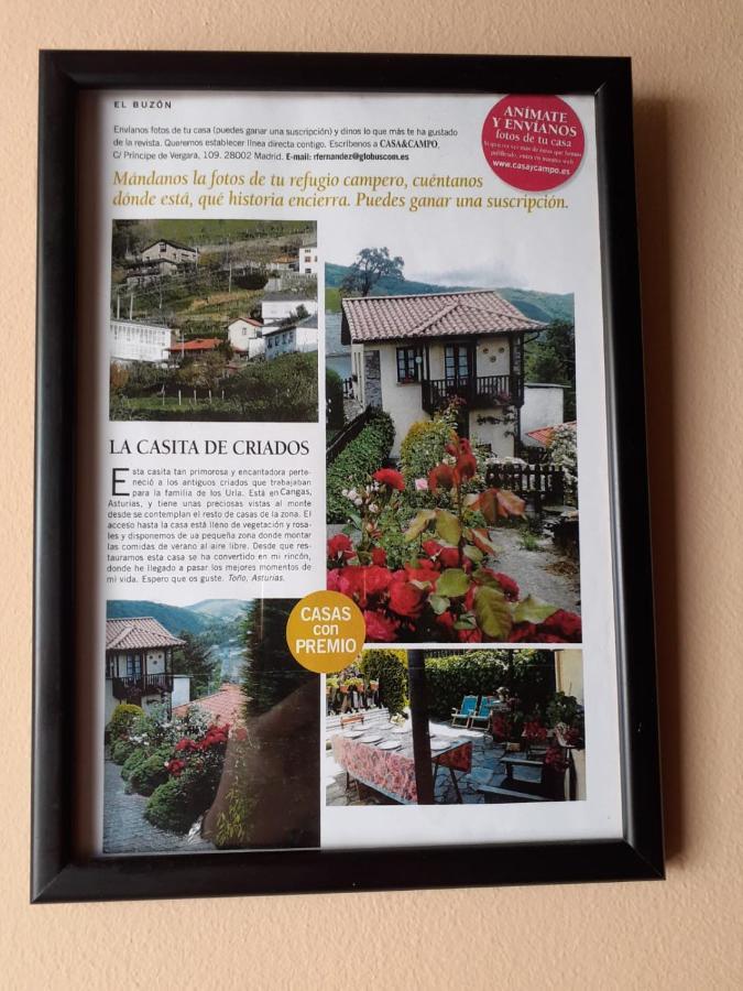 カンガス・デル・ナルセア La Casina De Santulayaヴィラ エクステリア 写真